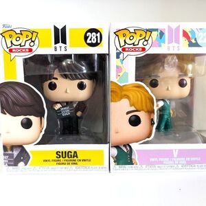 BTS Suga V Funko Pops